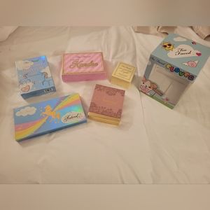 Too Faced lot of empty boxes